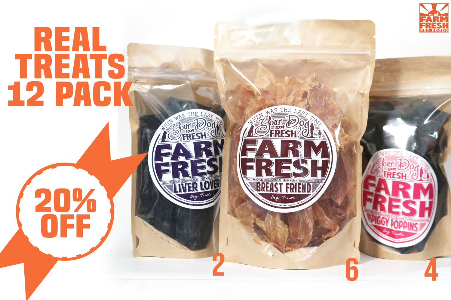 farm fresh pet treats