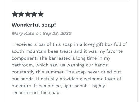 Soap Review -Mary Kate