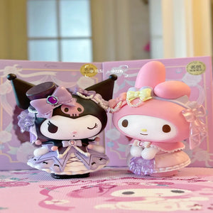 Kuromi My Melody Sanrio Blind Box Mystery Figure - Miniso Collaboration Cute Anime Collectible Toy, Surprise Gift for Birthday - Cozy Gamer Gear 