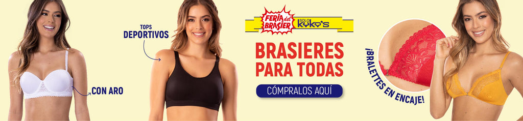 Compra brasieres para todas ¡Da clic aquí!