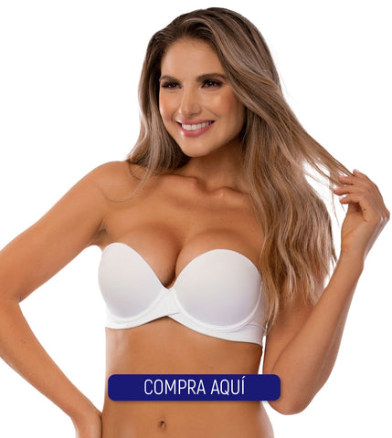 Clic aquí para comprar el Brasier strapless realce 3D