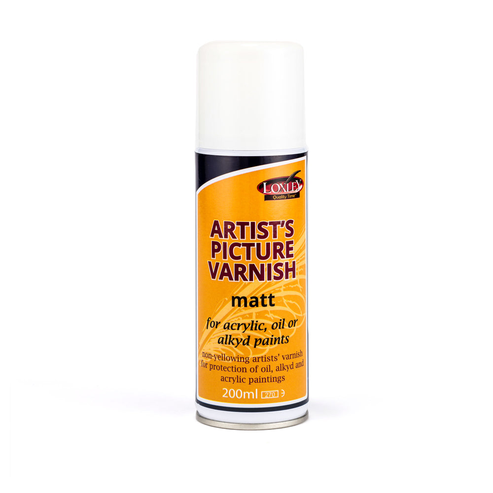 Loxley Artist's Fixative – UV, Smudge and humidity protection