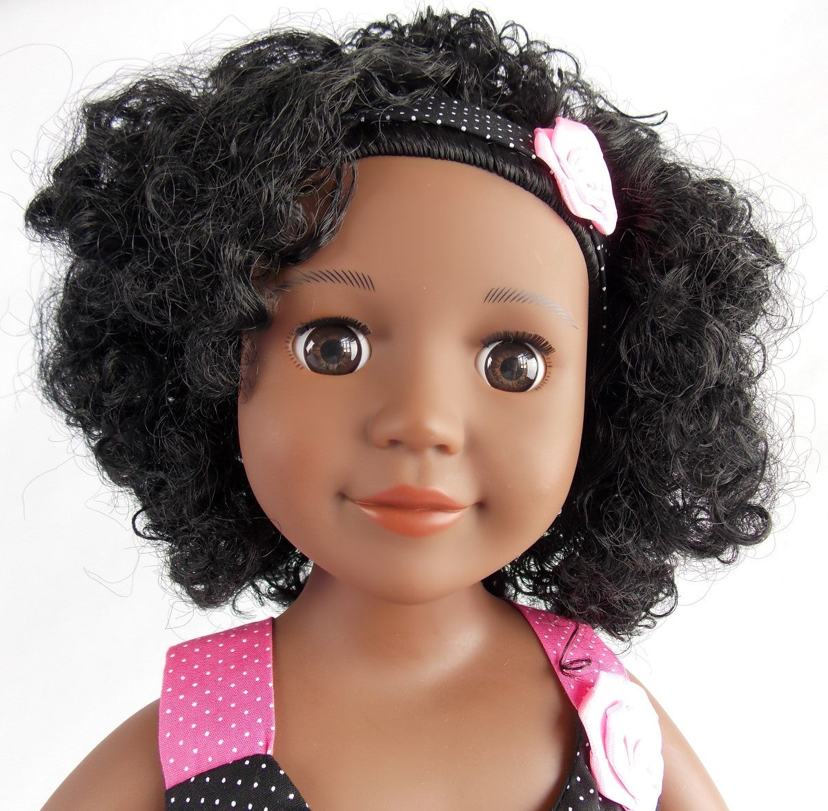 Kayla Curly Hair Doll Natural Hair Black Doll Like American