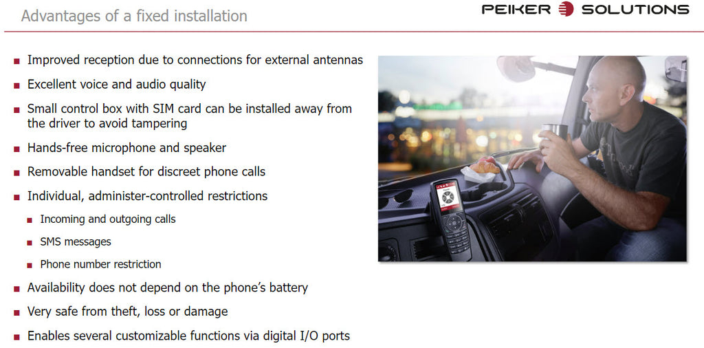 Peiker LTE Mobile Communication Hub MCH PTCARPHONE 6 6609-006-101-51