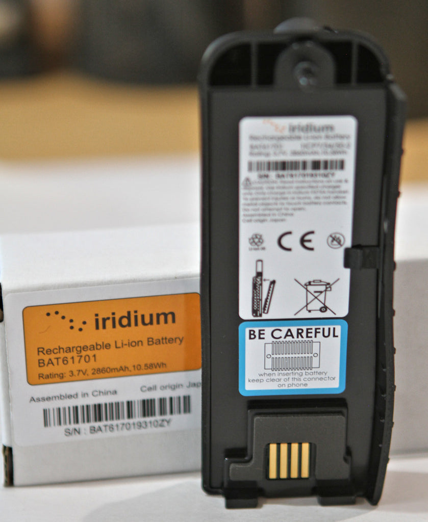 Iridium Rechargeable Li-Ion Battery BAT61701 DOD MILITARY 9575