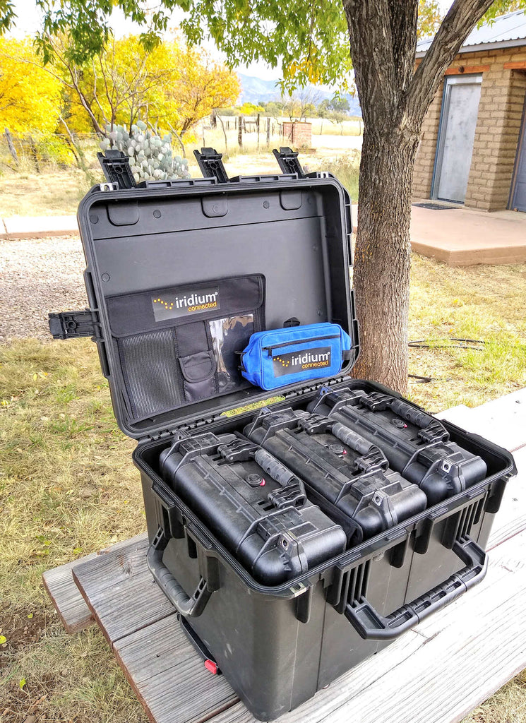 Icom Iridium Radios Fly Away Kits