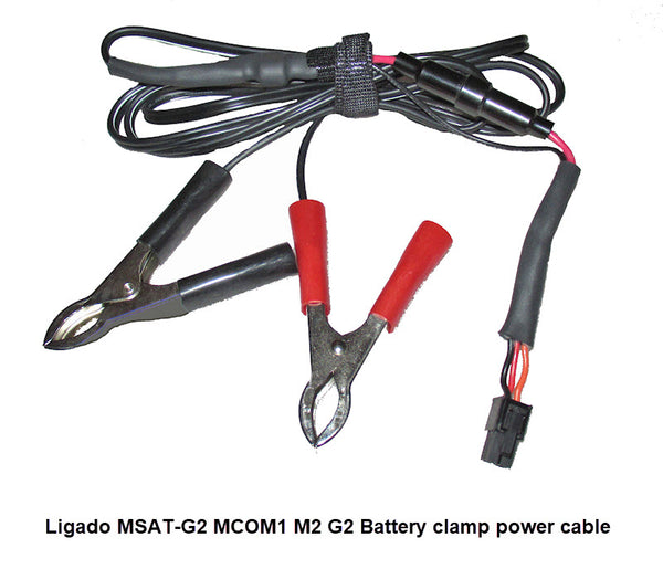 Ligado MSAT-G2 Battery Clamp plug www.mcom1.com