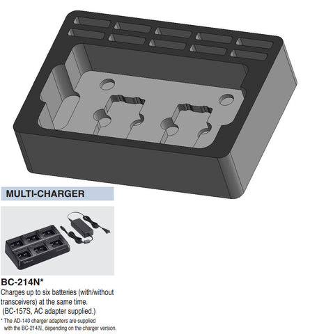 Icom BC-214N 27 Gang Charger
