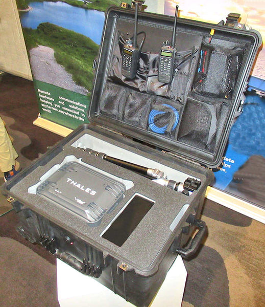 Thales MissionLINK Pelican 1620 case with lid organizor