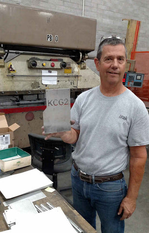 Glenn with KCG2 MSAT-G2 enclosure metal