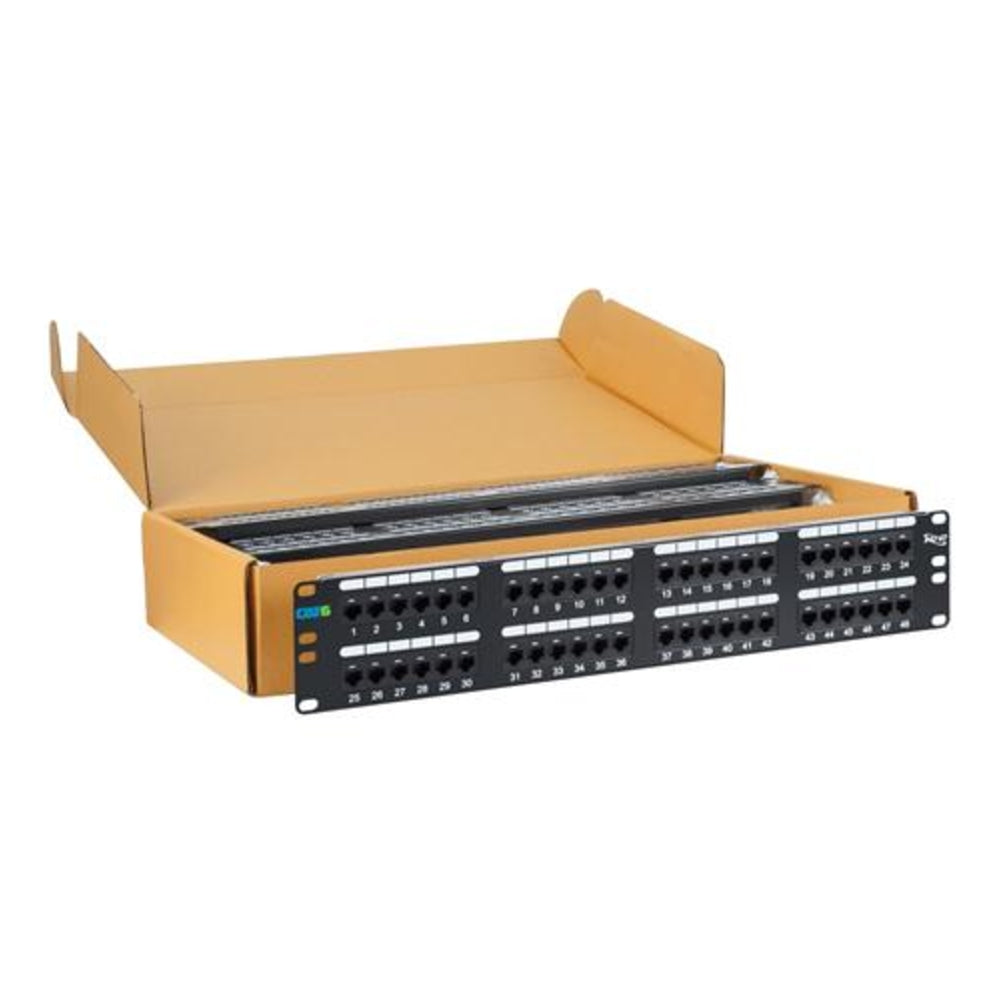 Icc Icmpp4860v Patch Panel Cat 6 48-Port 2 Rms - Pack of Icmpp04860