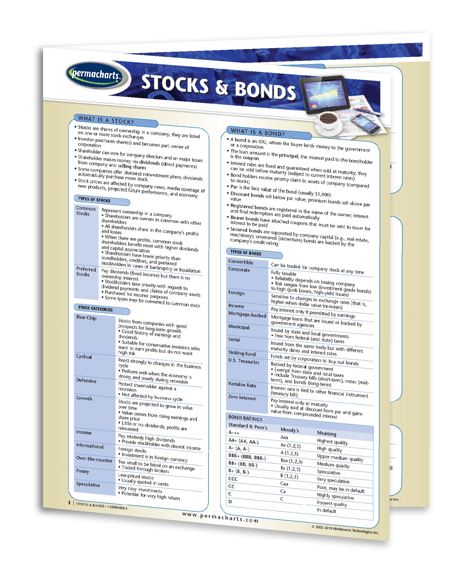 compare stocks and bonds lesson plan