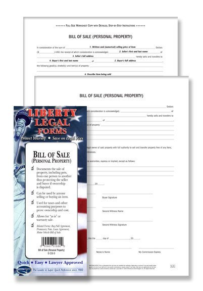 bill-of-sale-legal-forms-kit-personal-property-usa