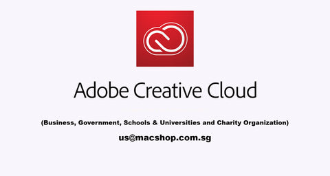 Adobe Creative Cloud Macshop Webstore
