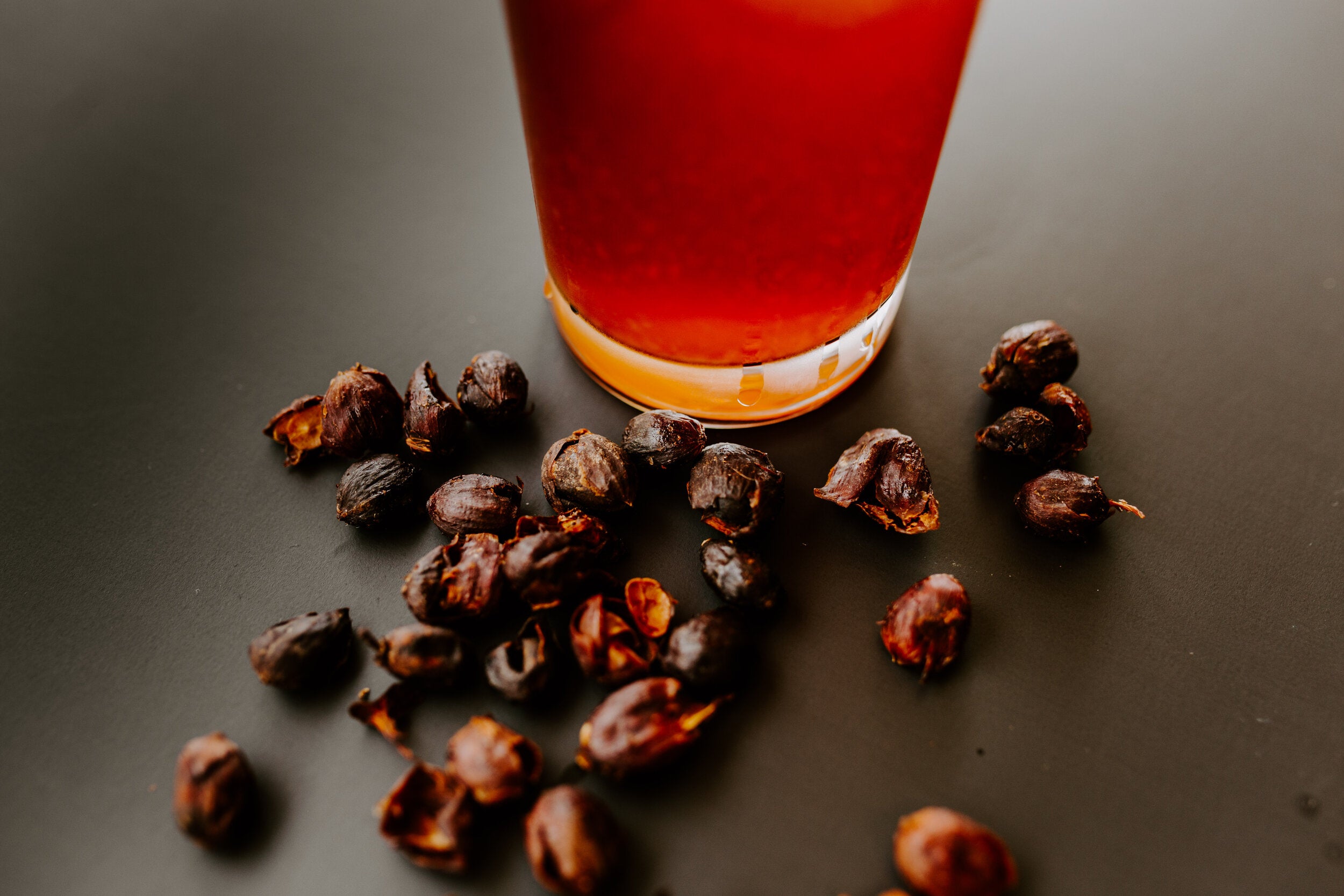 Cascara, which is Spanish for husk, has become a common name for tea brewed from coffee cherry husks. PHOTO: Ali Rowe