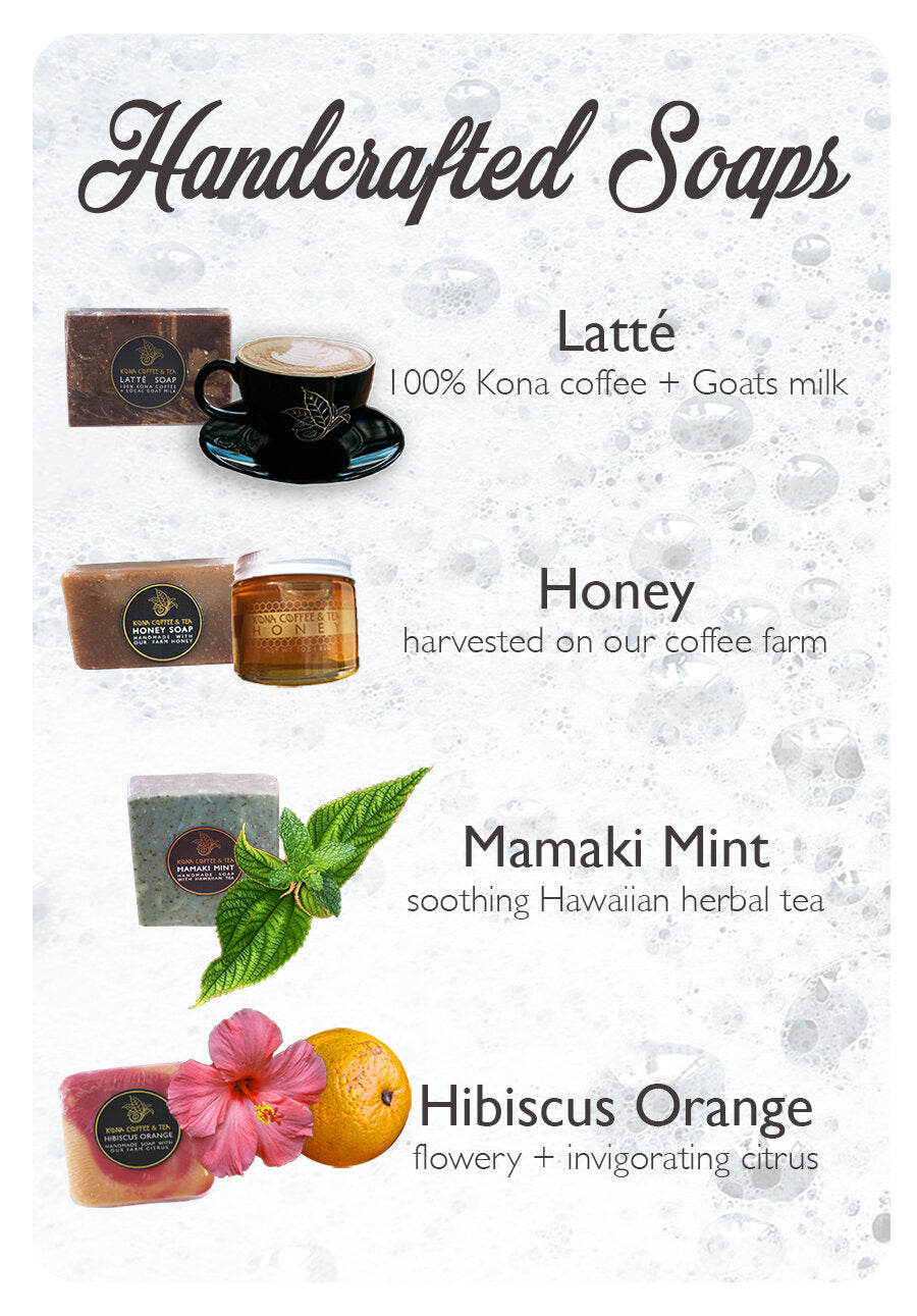 Handcrafted soaps Kona Coffee and Tea.jpg