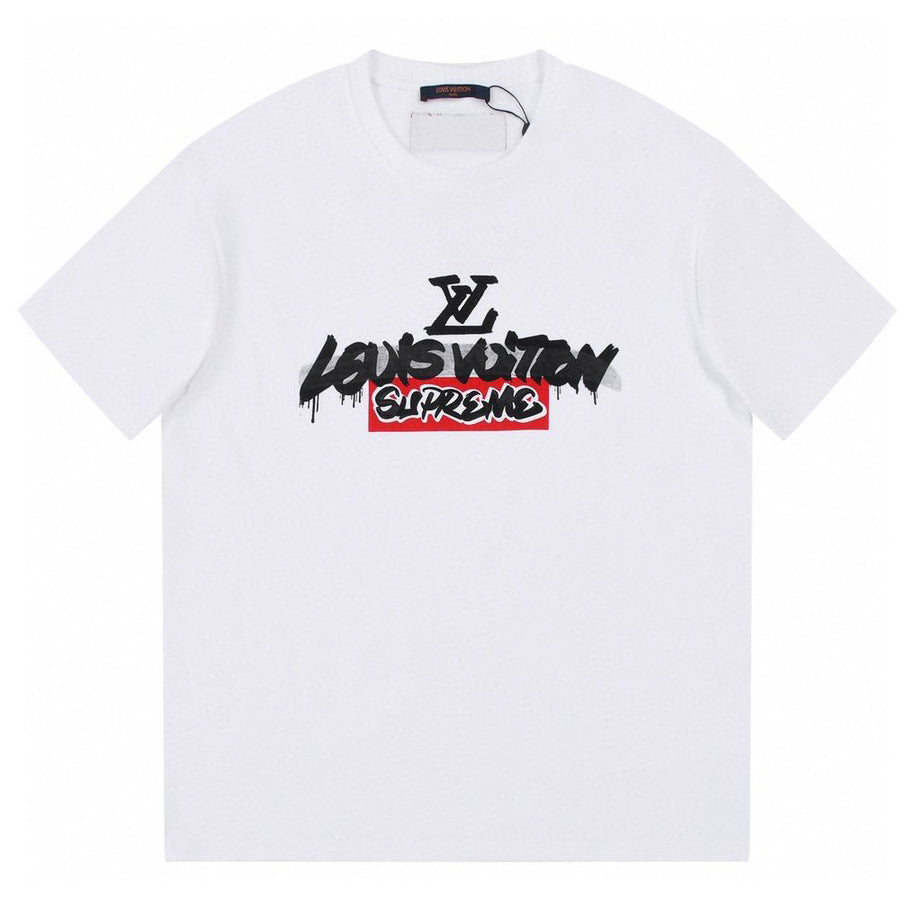 LV 2023 New Popular Trend T-shirt for Men and Women Couples