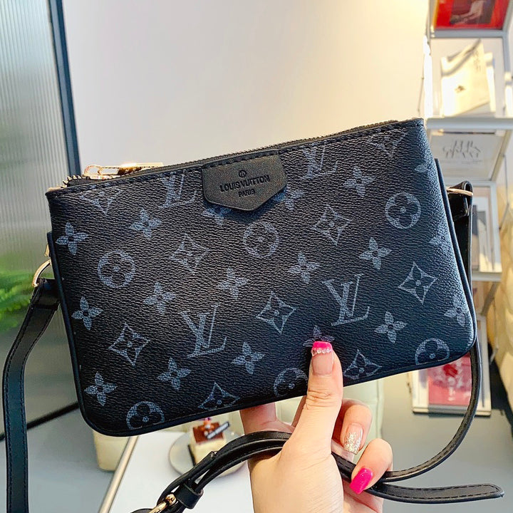 LV 2023 New Woman Leather Shoulder Bag Shopping Bag