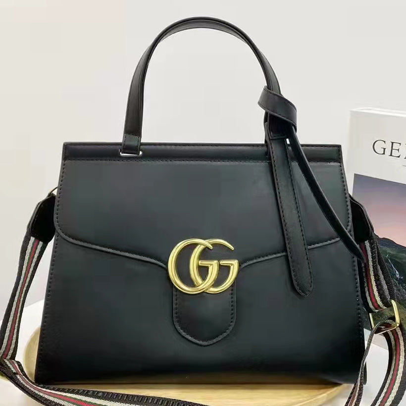 GG 2023 New Woman Leather Handbag Tote Shoulder Bag Shopping Bag