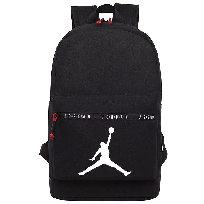 Air Jordan 2023 New Woman Men Leather High-Capacity Shoulders Bag BackPack