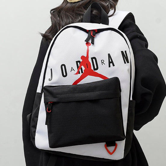 Air Jordan 2023 New Woman Men Leather High-Capacity Shoulders Bag BackPack