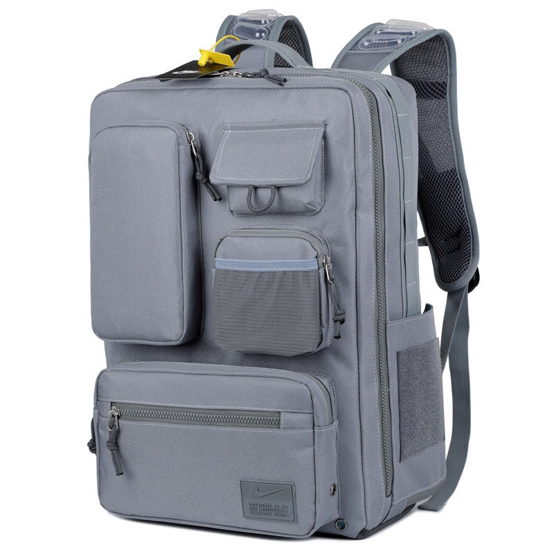 Nike 2023 New Woman Men Leather High-Capacity Shoulders Bag BackPack