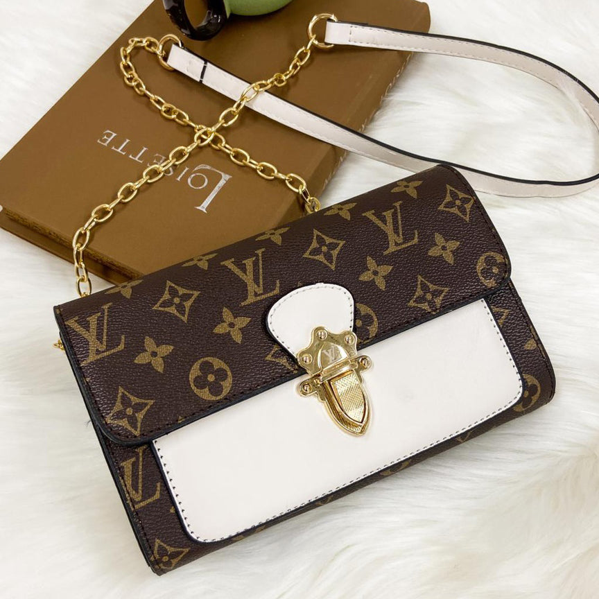 LV New Popular Women's Leather Messenger Bag Shoulder Bag Shopping Bag