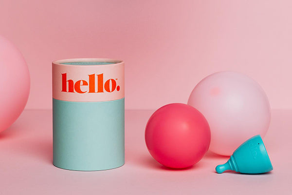 Reusable menstrual cup / period products - The Hello Cup New Zealand
