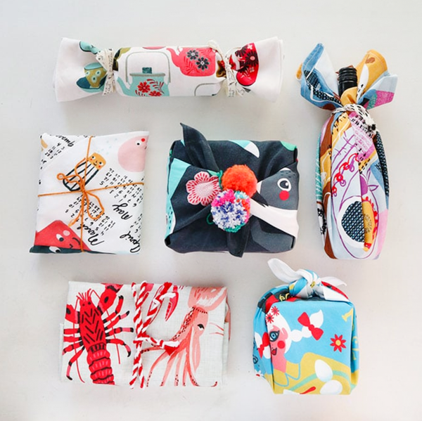 Furoshiki: Low waste, plastic-free wrapping paper ideas