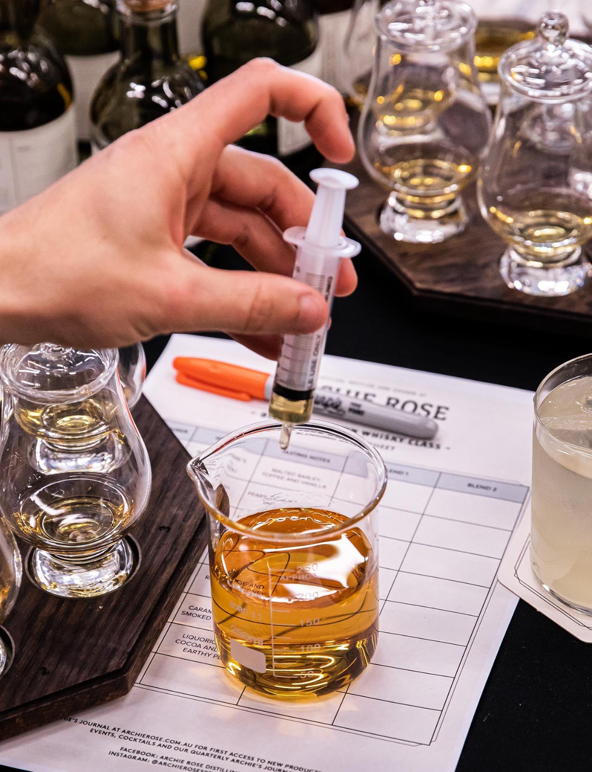 Blend Your Own Whisky Class