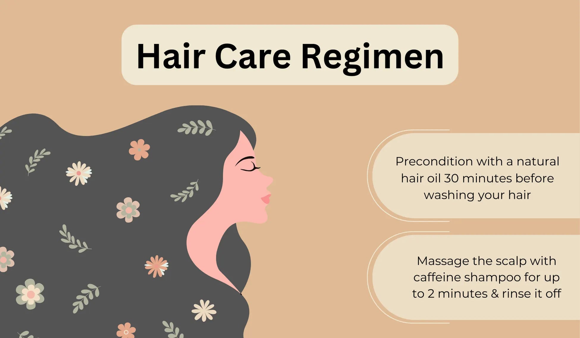 hair care regimen to support hair and scalp health