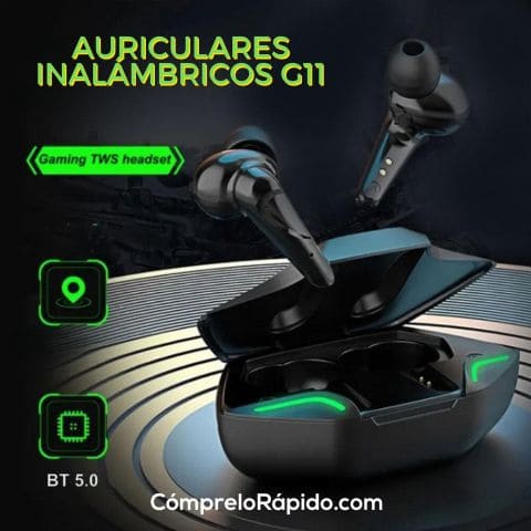 AUDIFONOS GAMER INALAMBRICOS G11 – CompreloRapido