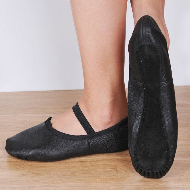 flat dance shoes suede sole