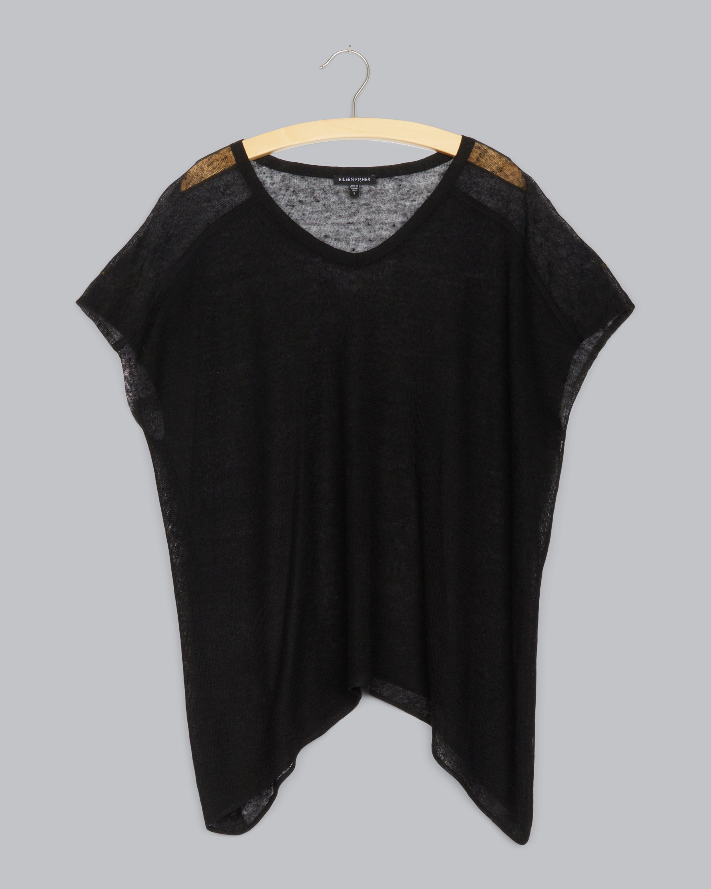 image of Sheer Hemp Full Needle Pullover