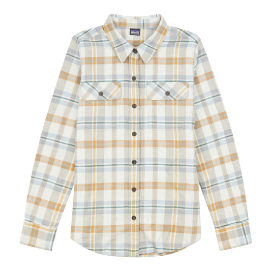 Patagonia Women's Long Sleeve Fjord Flannel Shirt 53916_PHPU - Duranglers  Fly Fishing Shop & Guides