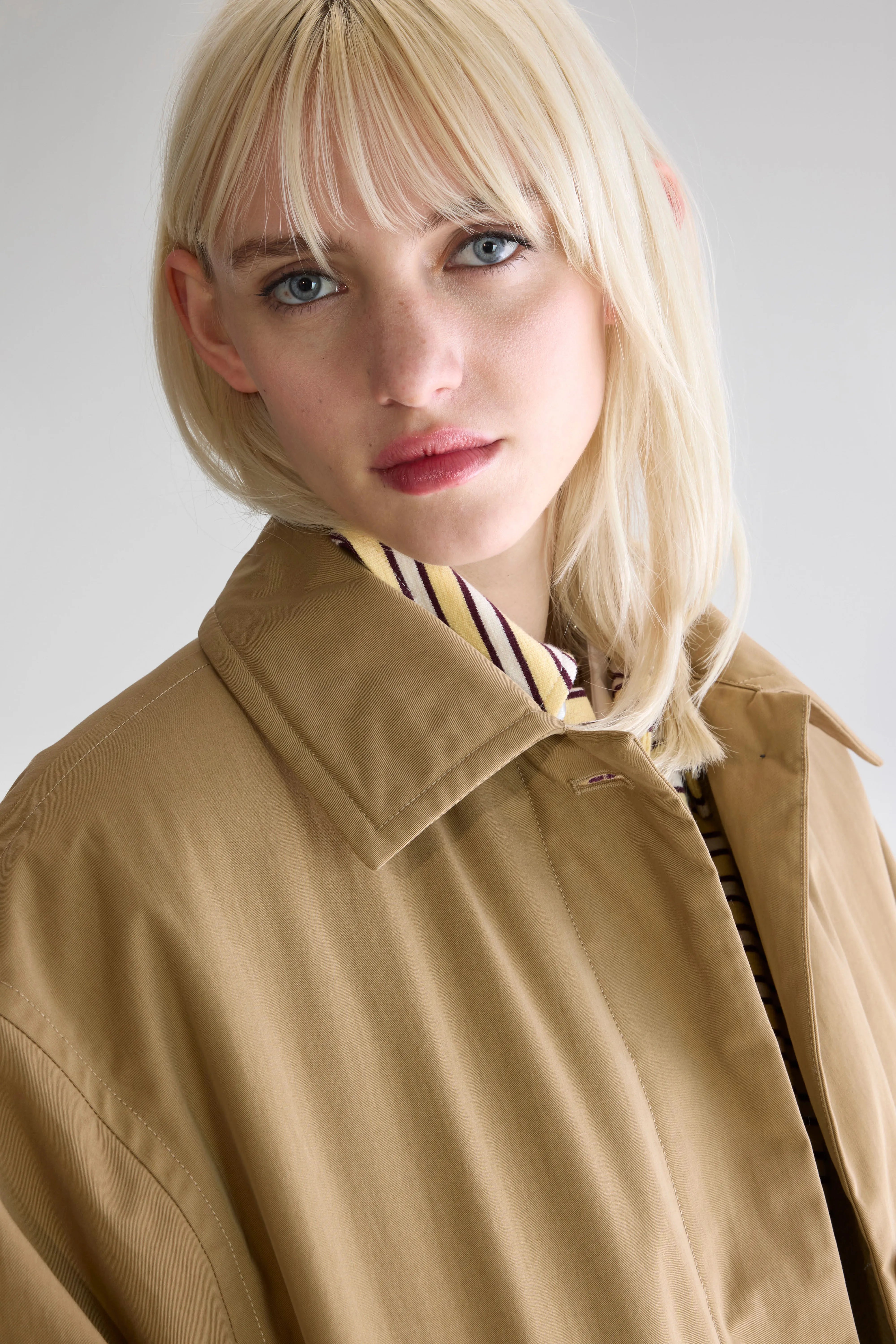 Hestia Trenchcoat - Clay For Women | Bellerose