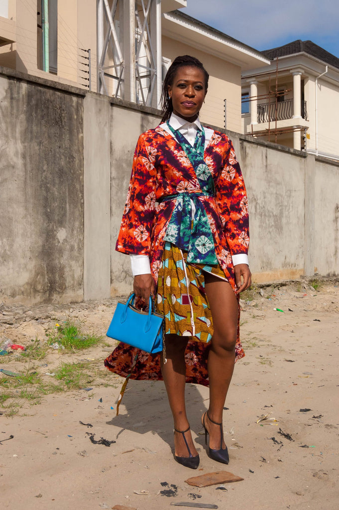 Ezinne Chinkata wearing a Kaftan