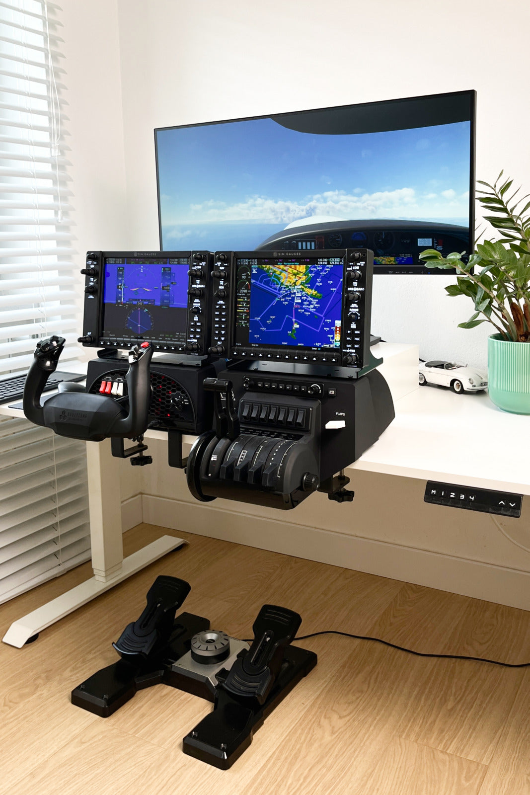 home cockpit G1000