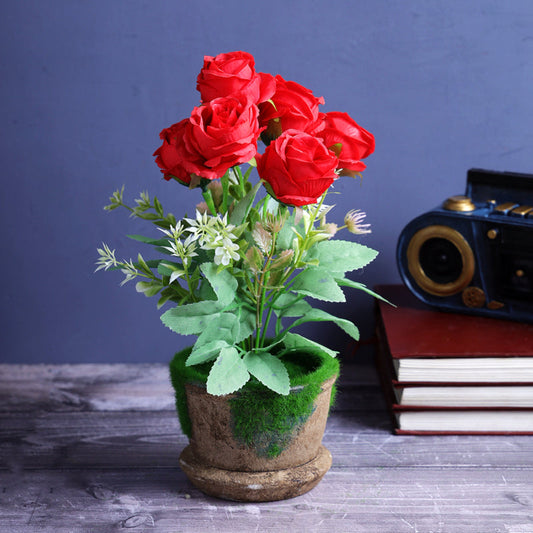 Stylish Donna Artificial Flower Pot | Multiple Colors