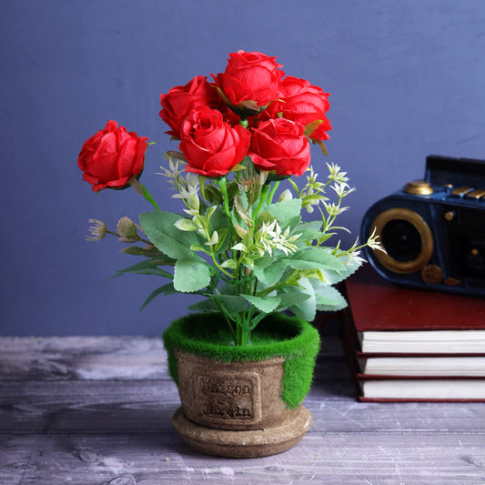 Stylish Donna Artificial Flower Pot | Multiple Colors