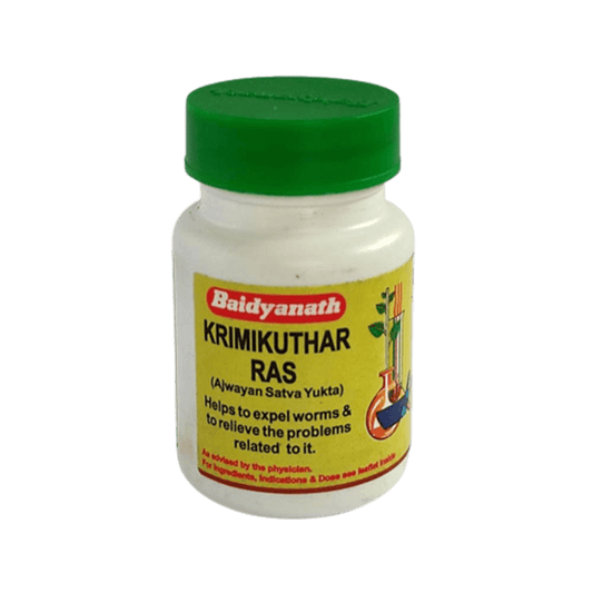 Baidyanath Krimikuthar Ras - 80 Tabs