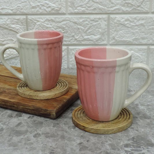 Ceramic Mugs | Set of 2 | Multiple Colors