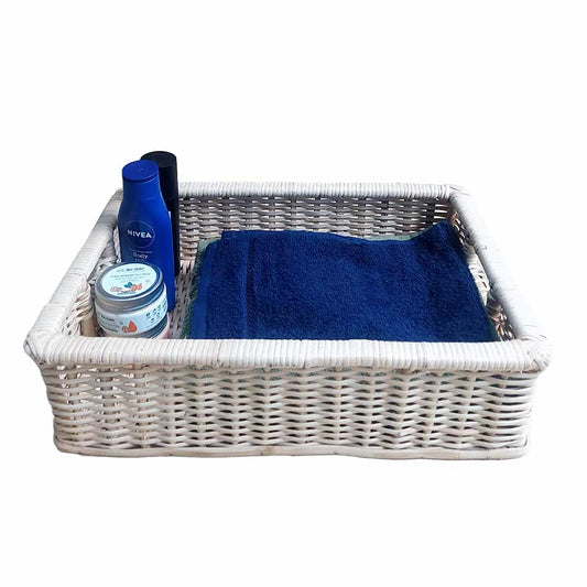 Joe Cane Handwoven Tray | 14 Inch, 21 x 12 Inch