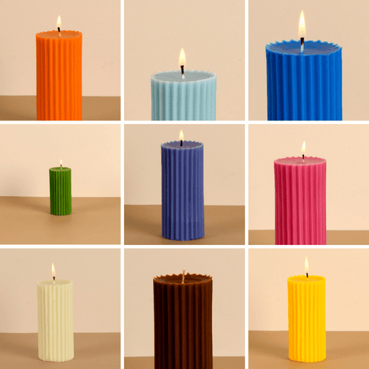 Scented Tall Pillar Candle
