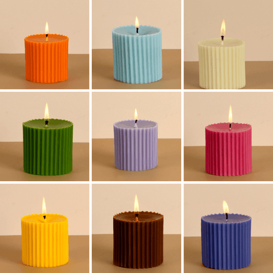 Scented Short Pillar Candle