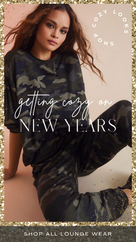 RIEN À VOIR ICI TOP BB DAKOTA GREEN CAMO LOUNGEWEAR SETS