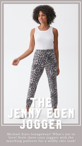 JENNY EDEN JOGGER MICHAEL STARS PANTALON D'AUTOMNE DÉCONTRACTÉ SUPER DOUX