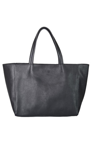 CIRCE SACS BANDOULIÈRE CUIR VÉRITABLE GRAND SAC CABAS NOIR