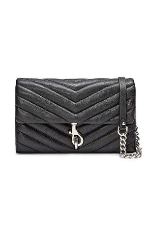 SACS À MAIN REBECCA MINKOFF PETIT PORTEFEUILLE SAC À BANDOULIÈRE NOIR