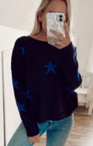 PULL STAR SIX FIFTY AUTOMNE BLEU PULL